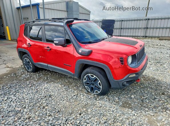 ZACCJBCT8GPC45015 2016 JEEP RENEGADE Red Front right