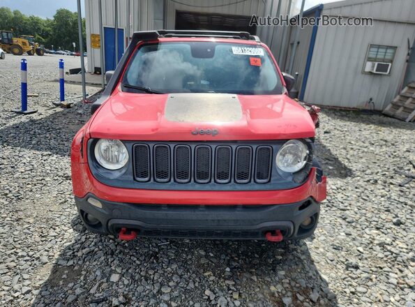 ZACCJBCT8GPC45015 2016 JEEP RENEGADE Red 360 interior view