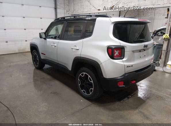 ZACCJBCT8GPE19116 2016 JEEP RENEGADE Серебряный Задняя левая четверть