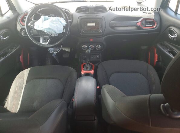 ZACCJBCTXGPC92093 2016 JEEP RENEGADE Gray Առջևի վահանակի տեսք