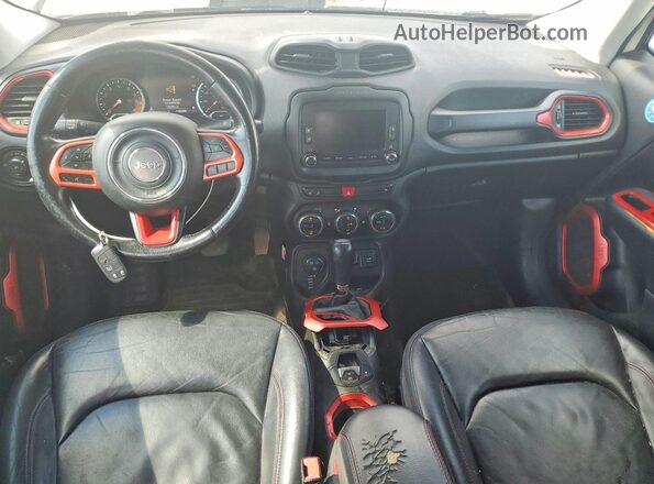 ZACCJBCTXGPD66077 2016 JEEP RENEGADE White Dashboard view