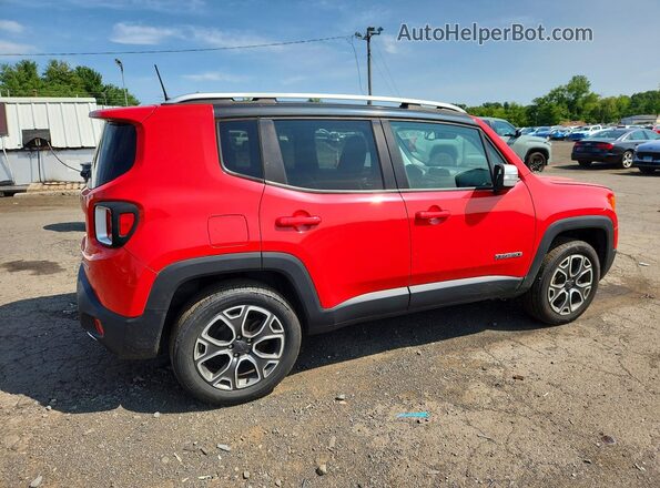 ZACCJBDB0JPG79054 2018 JEEP RENEGADE Красный Задняя правая четверть