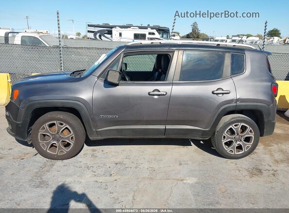 ZACCJBDB3HPF78679 2017 JEEP RENEGADE Серый Вид задней части салона