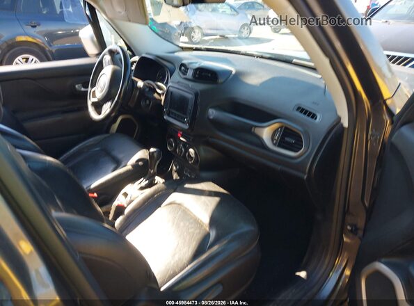 ZACCJBDB3HPF78679 2017 JEEP RENEGADE Серый Вид салона спереди
