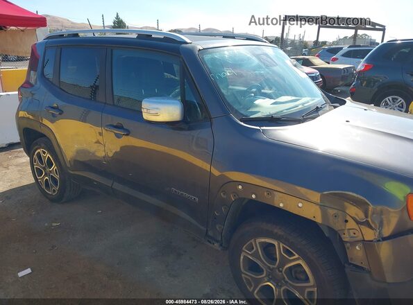 ZACCJBDB3HPF78679 2017 JEEP RENEGADE Серый Вид щитка приборов