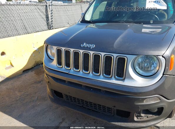 ZACCJBDB3HPF78679 2017 JEEP RENEGADE Серый Вид панели приборов
