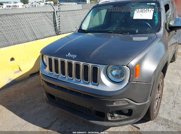 ZACCJBDB3HPF78679 2017 JEEP RENEGADE Серый Вид спереди