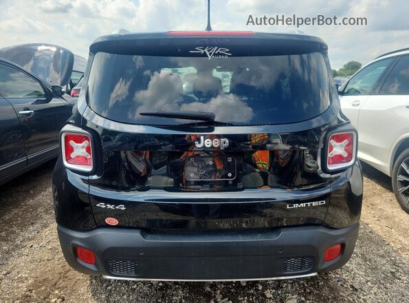 ZACCJBDB3HPG64056 2017 JEEP RENEGADE Black Հետևի տեսք