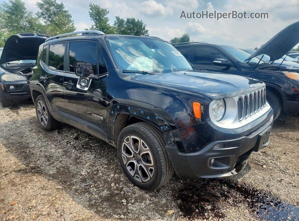 ZACCJBDB3HPG64056 2017 JEEP RENEGADE Black Առջևի աջ