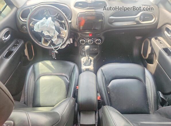 ZACCJBDB3HPG64056 2017 JEEP RENEGADE Black Առջևի վահանակի տեսք