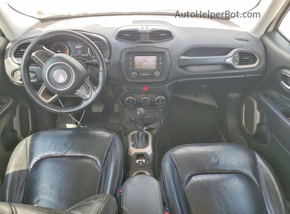 ZACCJBDB5HPF31914 2017 JEEP RENEGADE White Dashboard view