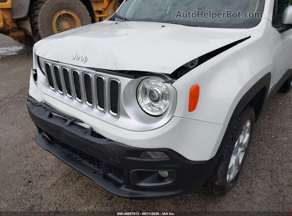 ZACCJBDB7JPH81662 2018 JEEP RENEGADE White Vista frontal