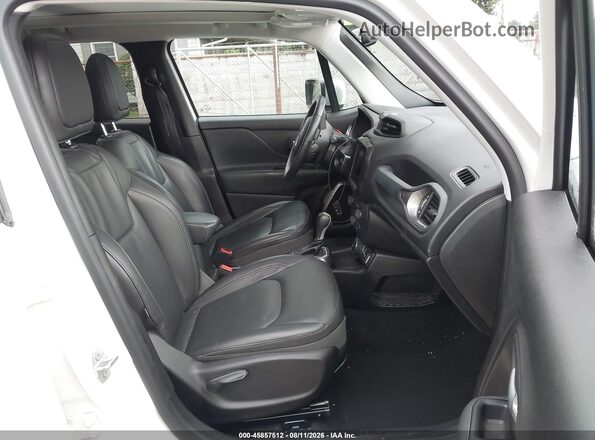 ZACCJBDB7JPH81662 2018 JEEP RENEGADE White Vista interior delantera