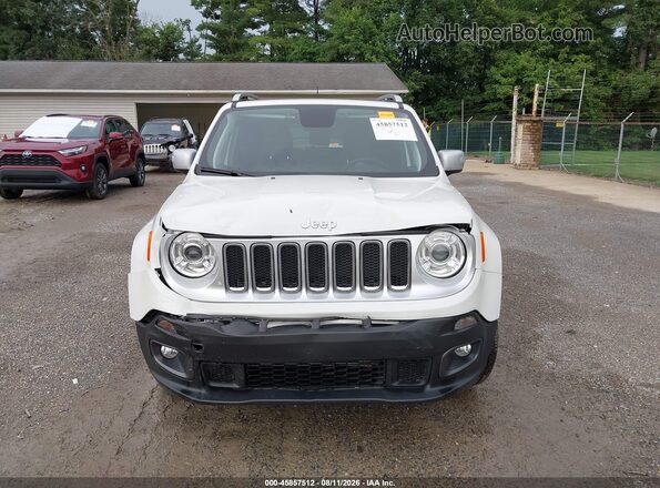 ZACCJBDB7JPH81662 2018 JEEP RENEGADE White Vista interior trasera