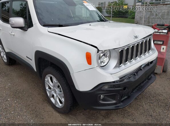 ZACCJBDB7JPH81662 2018 JEEP RENEGADE White 