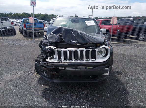 ZACCJBDB7JPH85453 2018 JEEP RENEGADE Черный Вид панели приборов