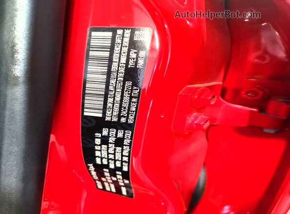 ZACCJBDB8HPE72793 2017 JEEP RENEGADE Красный Вид наклейки с VIN-кодом