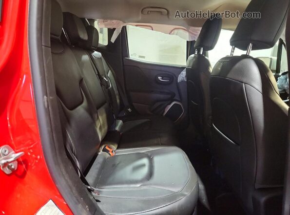 ZACCJBDB8HPE72793 2017 JEEP RENEGADE Красный Вид задней части салона