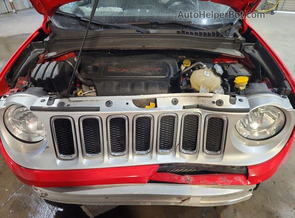 ZACCJBDB8HPE72793 2017 JEEP RENEGADE Красный Вид подкапотного пространства