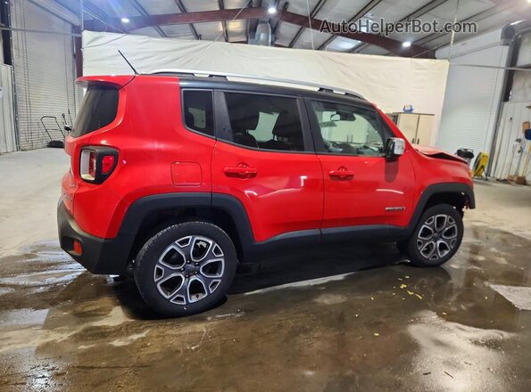 ZACCJBDB8HPE72793 2017 JEEP RENEGADE Красный Задняя правая четверть