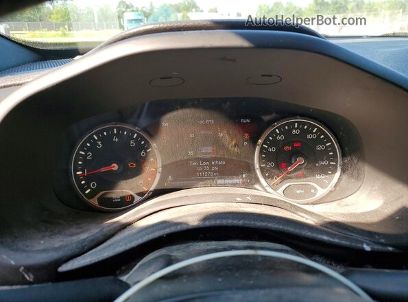 ZACCJBDB9JPH00208 2018 JEEP RENEGADE Gray Widok zestawu wskaźników