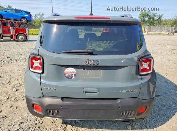 ZACCJBDB9JPH00208 2018 JEEP RENEGADE Gray Widok z tyłu