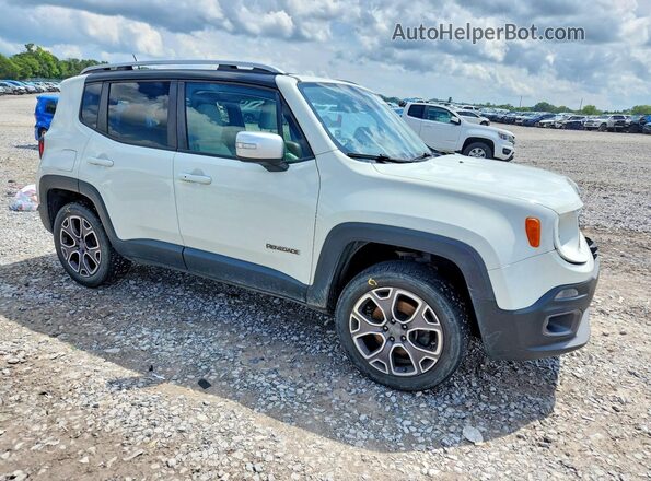 ZACCJBDT1GPC51298 2016 JEEP RENEGADE White Передня права чверть