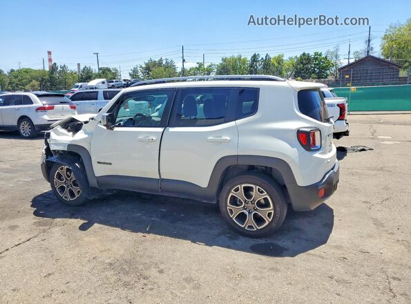 ZACCJBDT3GPD23523 2016 JEEP RENEGADE Белый Задняя левая четверть