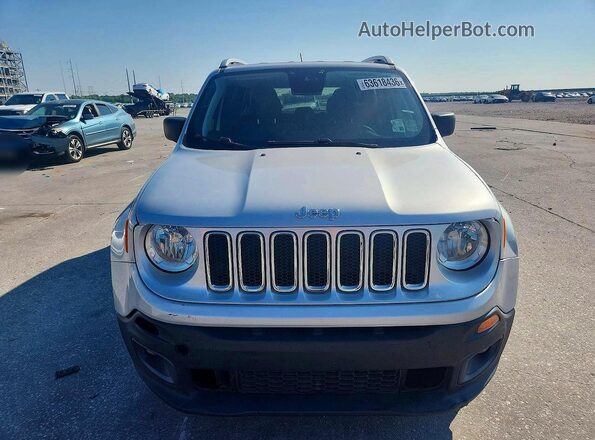 ZACCJBDT4GPD05239 2016 JEEP RENEGADE Silver Widok z przodu