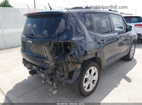 ZACCJBDT4GPD81334 2016 JEEP RENEGADE Black უკანა მარჯვენა