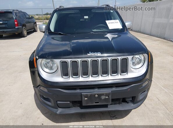 ZACCJBDT4GPD81334 2016 JEEP RENEGADE Black ხელსაწყოთა პანელის ხედი