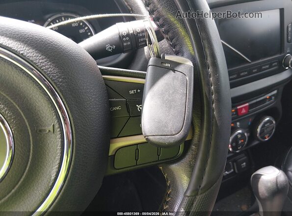 ZACCJBDT4GPD81334 2016 JEEP RENEGADE Black წინა პანელის ხედი