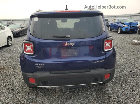 ZACCJBDT6GPC61230 2016 JEEP RENEGADE Blue Widok z tyłu