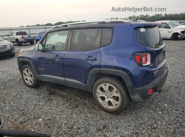 ZACCJBDT6GPC61230 2016 JEEP RENEGADE Blue Tył lewy