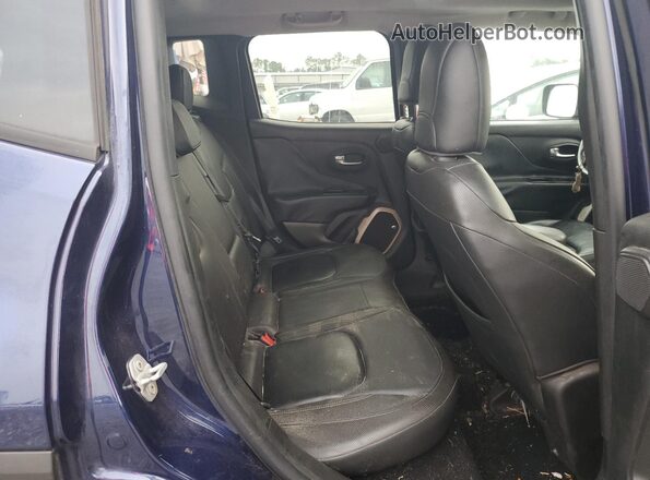 ZACCJBDT6GPC61230 2016 JEEP RENEGADE Blue Widok tylnych siedzeń