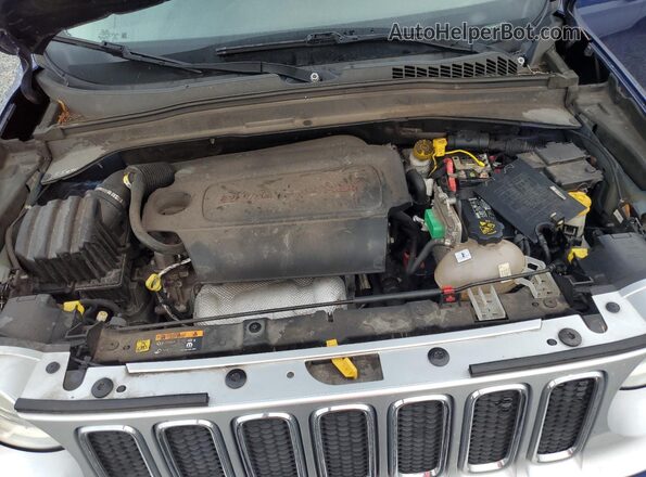 ZACCJBDT6GPC61230 2016 JEEP RENEGADE Blue Widok wnętrza z tyłu