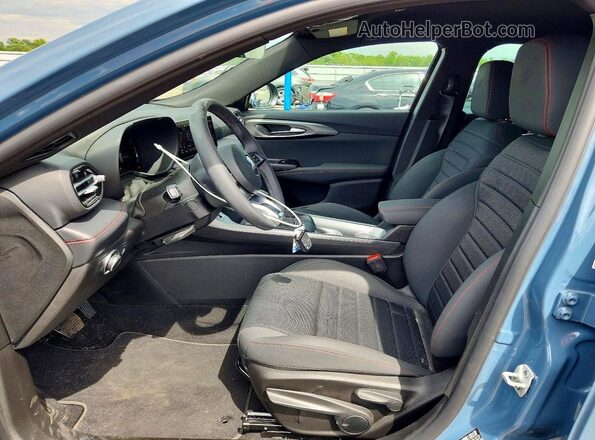 ZACNDFAN6R3A40038 2024 DODGE OTHER Blue Widok wnętrza z przodu