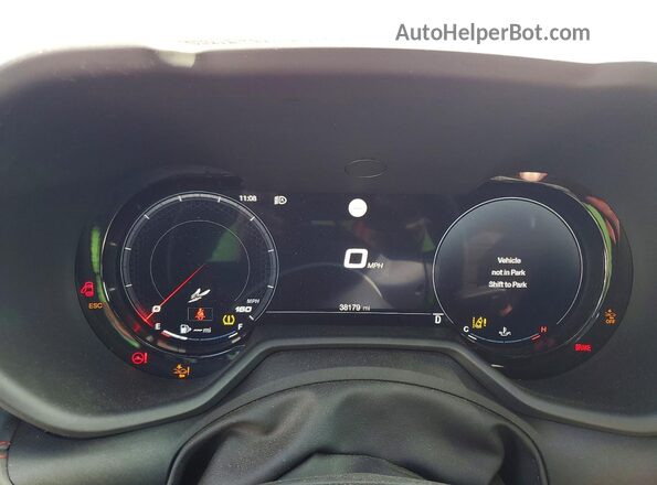 ZACNDFBN7R3A12148 2024 DODGE OTHER Красный Вид щитка приборов
