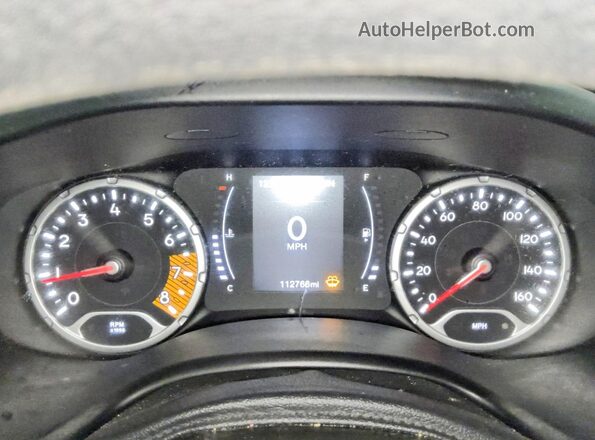 ZACNJAAB0LPL39152 2020 JEEP RENEGADE Silver Սարքավորումների վահանակի տեսք