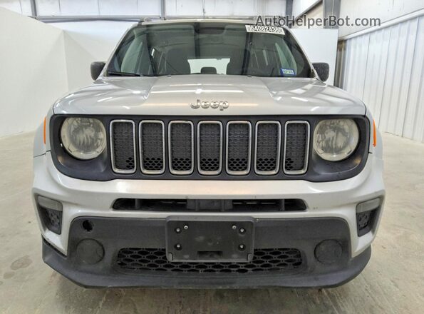 ZACNJAAB0LPL39152 2020 JEEP RENEGADE Silver Դիմացի տեսք