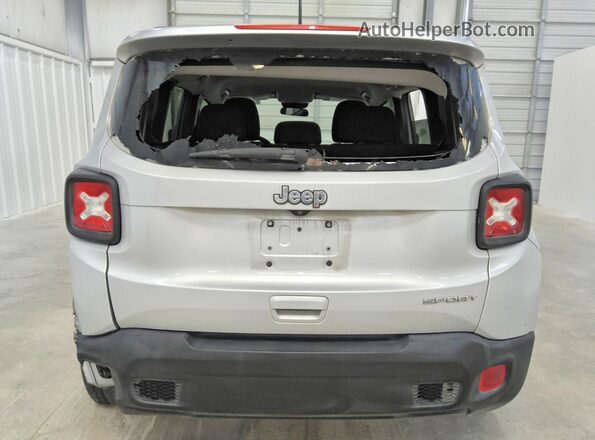 ZACNJAAB0LPL39152 2020 JEEP RENEGADE Silver Հետևի տեսք