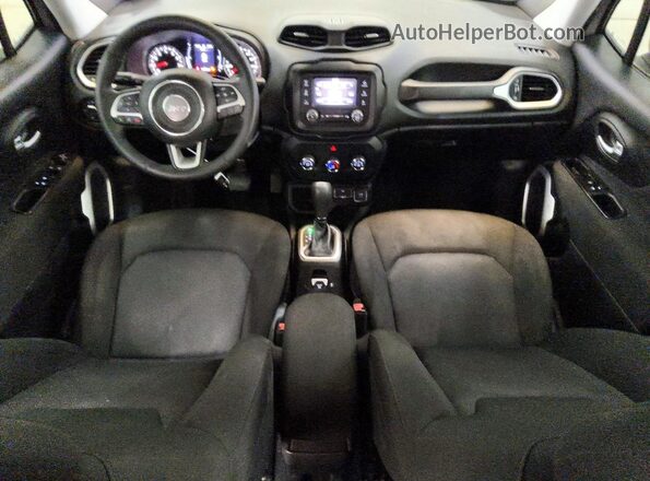 ZACNJAAB0LPL39152 2020 JEEP RENEGADE Silver Առջևի վահանակի տեսք