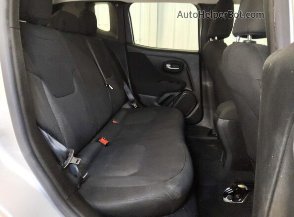 ZACNJAAB0LPL39152 2020 JEEP RENEGADE Silver Սալոնի հետևի տեսք