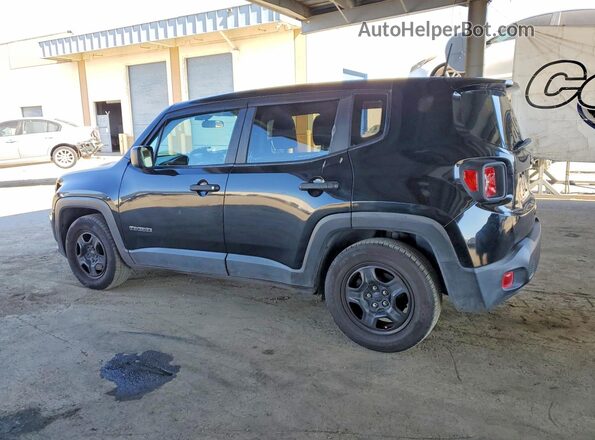 ZACNJAAB1KPK49278 2019 JEEP RENEGADE Black Rear left