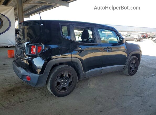 ZACNJAAB1KPK49278 2019 JEEP RENEGADE Black Rear right