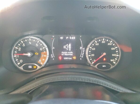 ZACNJAAB1KPK49278 2019 JEEP RENEGADE Black Instrument cluster view