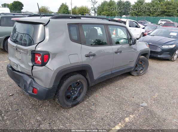 ZACNJAAB3LPL16299 2020 JEEP RENEGADE Gray უკანა მარჯვენა