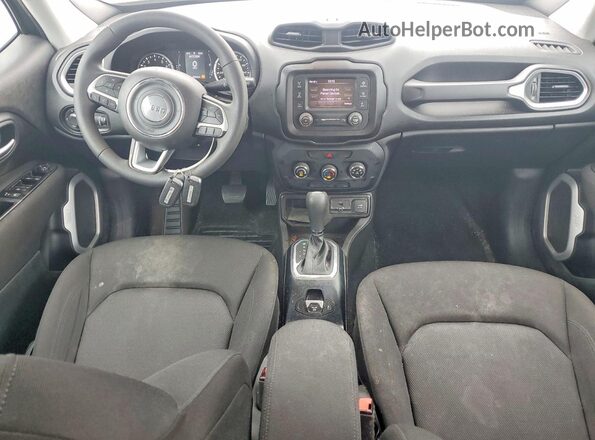 ZACNJAAB4LPL08230 2020 JEEP RENEGADE Синий Вид панели приборов