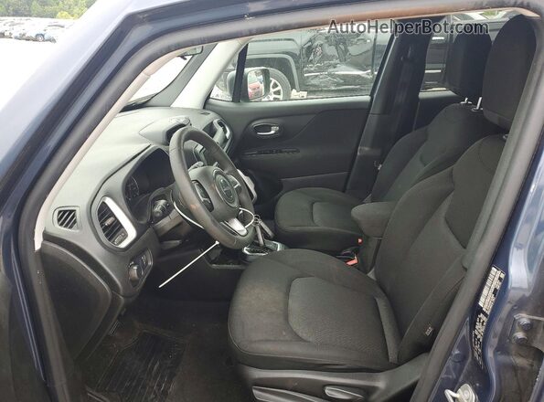 ZACNJAAB4LPL08230 2020 JEEP RENEGADE Синий Вид салона спереди