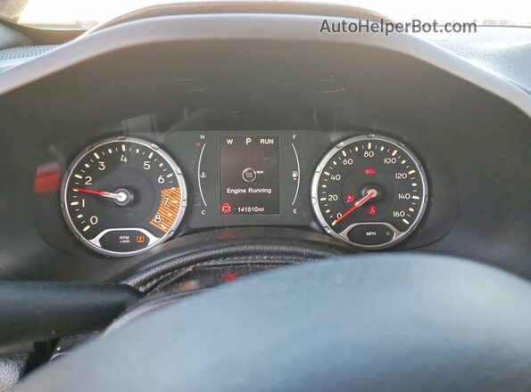 ZACNJAAB5LPL26008 2020 JEEP RENEGADE Черный Вид щитка приборов